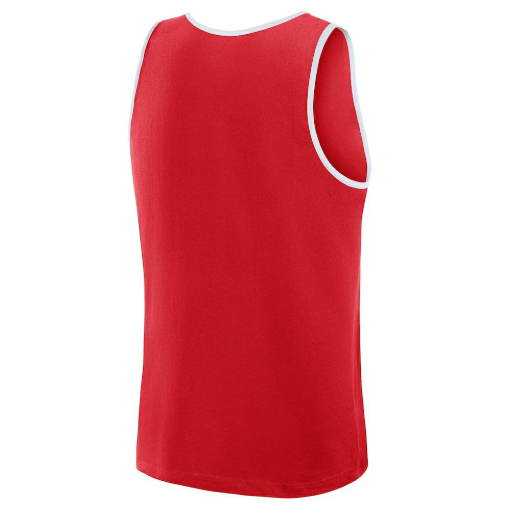 Detroit Red Wings Logo Athletic Unmatched Success Tank Top Red