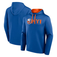 New York Islanders Logo Athletic Head Start Pullover Hoodie Royal