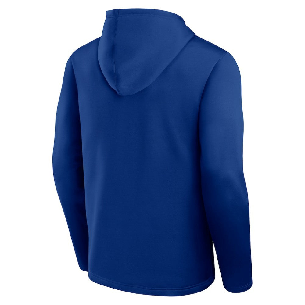 Toronto Maple Leafs Logo Athletic Head Start Pullover Hoodie Blue