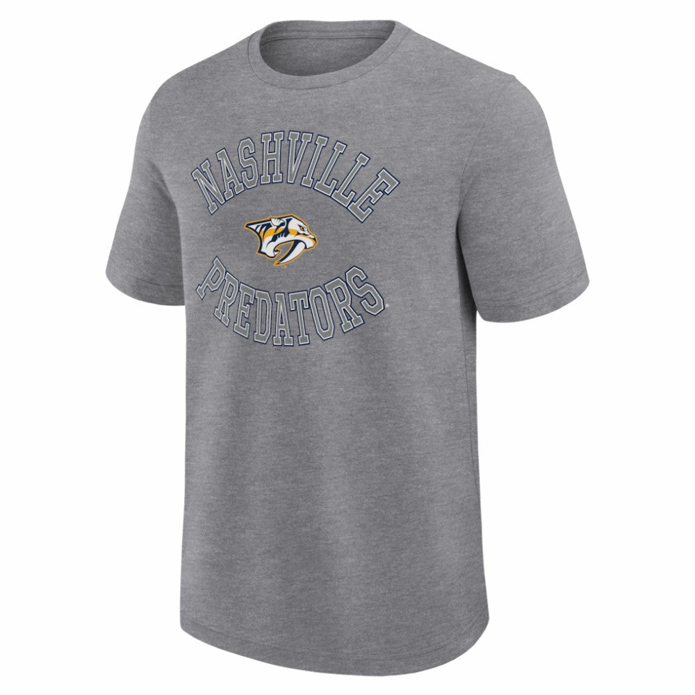 Nashville Predators Logo Athletic Success T-Shirt Heather Gray