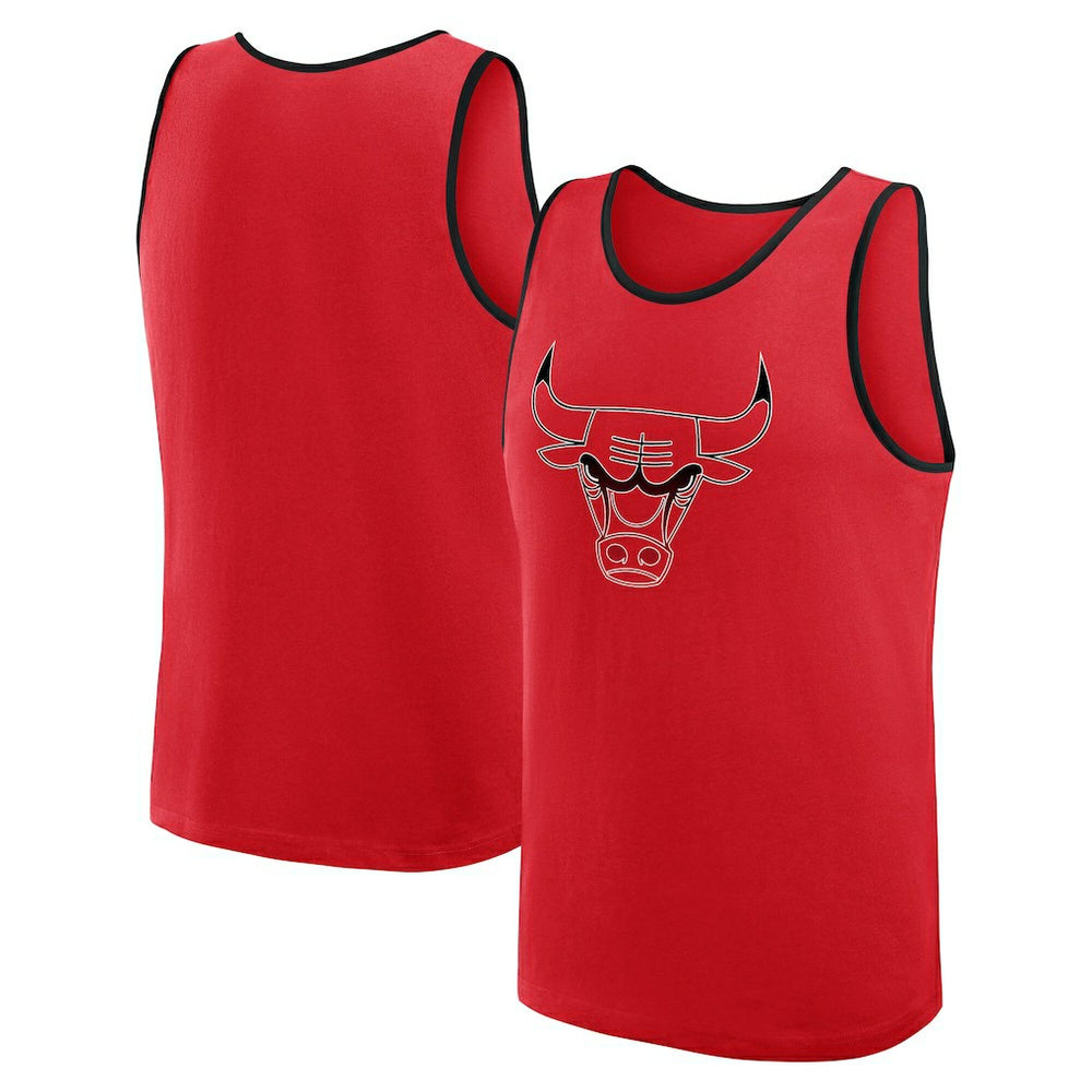 Chicago Bulls Logo Athletic Unmatched Success Tank Top sale - Red cheap