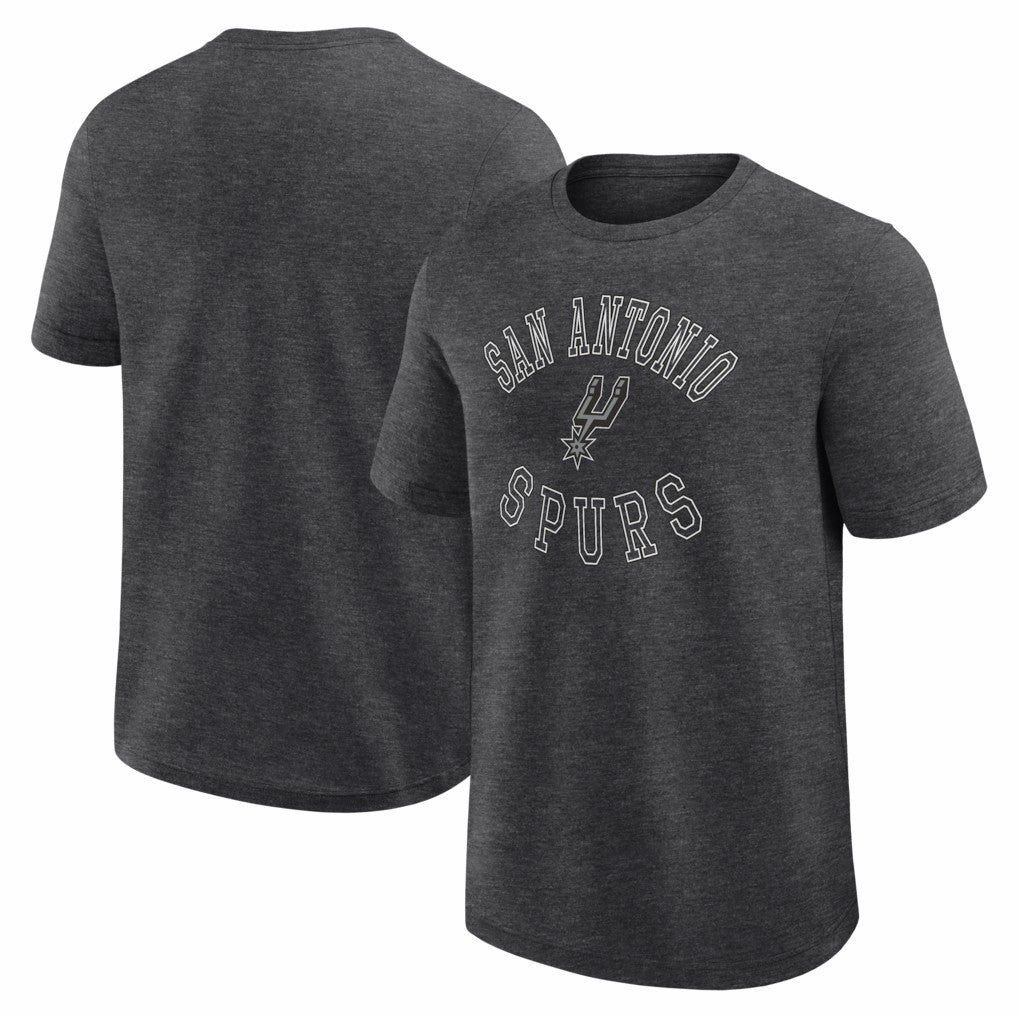 San Antonio Spurs Logo Athletic Success T-Shirt - Heather Charcoal discount