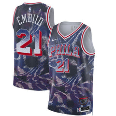 Joel Embiid Philadelphia 76ers Unisex 2025 Select Series Swingman Player Jersey - Navy | Nike discount