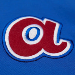 Hank Aaron Atlanta Braves Legends Collection Vintage Logo T-Shirt - Royal | Mitchell & Ness