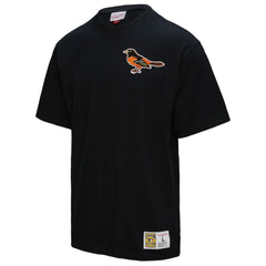 Cal Ripken Jr. Baltimore Orioles Legends Collection Vintage Logo T-Shirt - Black | Mitchell & Ness