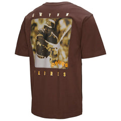 Tony Gwynn San Diego Padres Legends Collection Vintage Logo T-Shirt - Brown | Mitchell & Ness