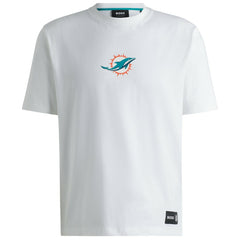 Miami Dolphins Hugo Boss Unisex Brady T-Shirt - White discount