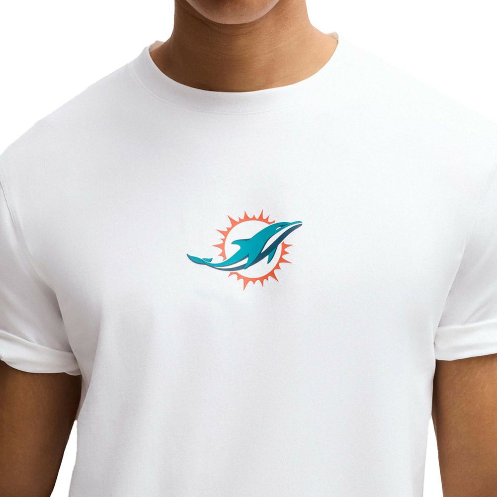 Miami Dolphins Hugo Boss Unisex Brady T-Shirt - White discount