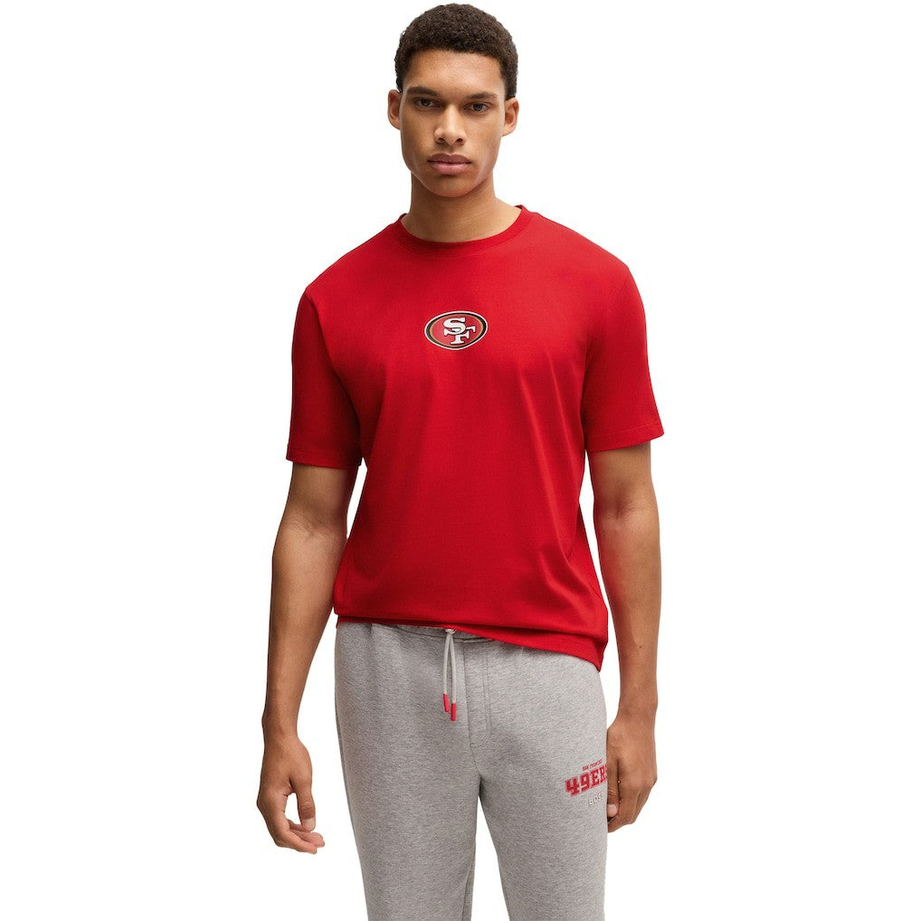 San Francisco 49ers Hugo Boss Unisex Brady T-Shirt - Scarlet for sale