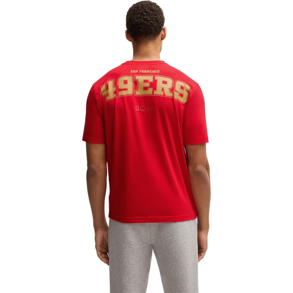 San Francisco 49ers Hugo Boss Unisex Brady T-Shirt - Scarlet for sale