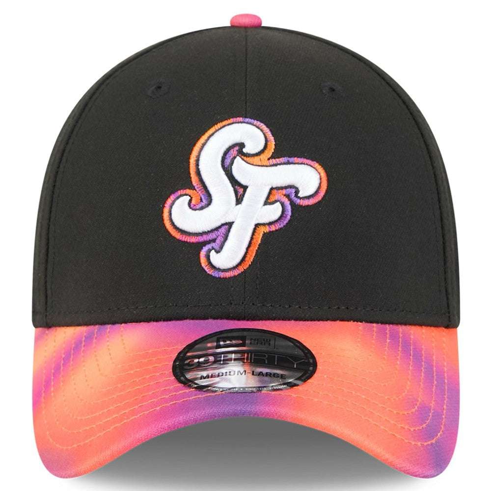 San Francisco Giants 2025 City Connect 39THIRTY Flex Hat - Black/Orange | New Era