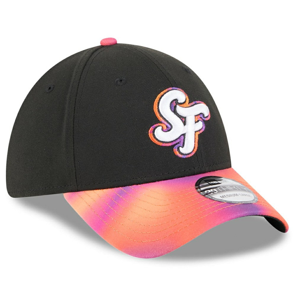 San Francisco Giants 2025 City Connect 39THIRTY Flex Hat - Black/Orange | New Era