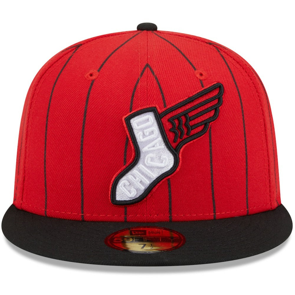 Chicago White Sox 2025 City Connect 59FIFTY Fitted Hat - Red/Black | New Era