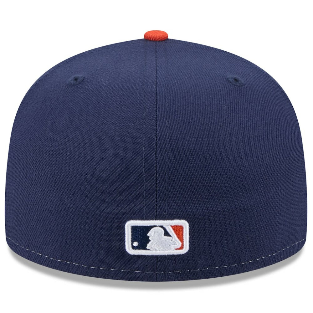 Houston Astros 2025 City Connect 59FIFTY Fitted Hat - White/Navy | New Era