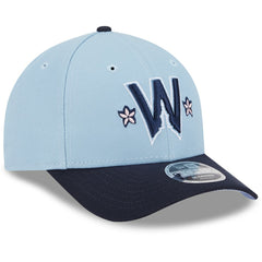 Washington Nationals 2025 City Connect 9FORTY M-Crown Adjustable Hat - Light Blue/Navy | New Era
