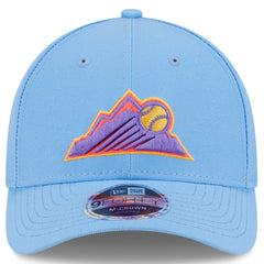 Colorado Rockies 2025 City Connect 9FORTY M-Crown Adjustable Hat - Light Blue | New Era