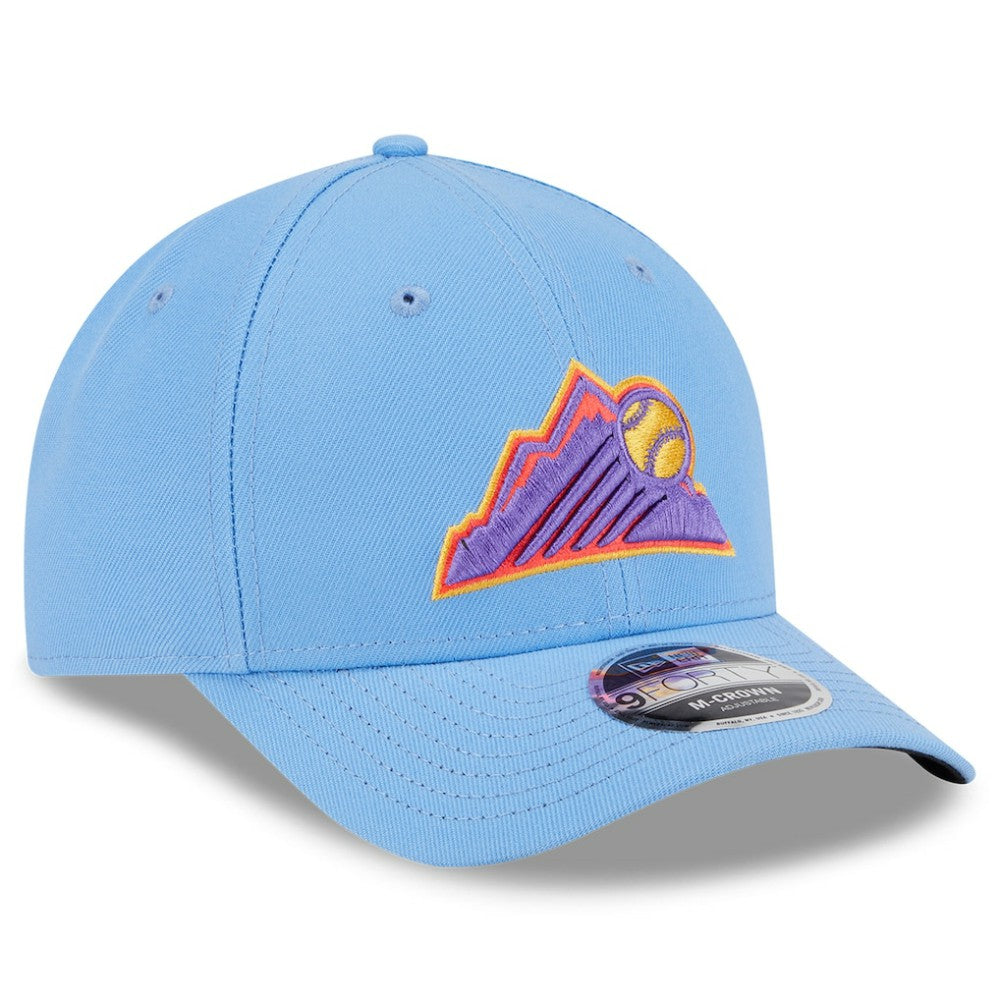 Colorado Rockies 2025 City Connect 9FORTY M-Crown Adjustable Hat - Light Blue | New Era