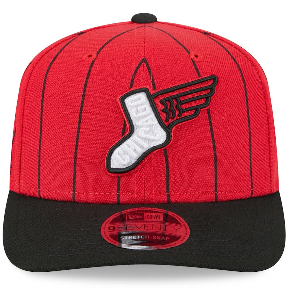 Chicago White Sox 2025 City Connect 9SEVENTY Adjustable Hat - Red/Black | New Era