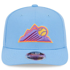 Colorado Rockies 2025 City Connect 9SEVENTY Adjustable Hat - Light Blue | New Era