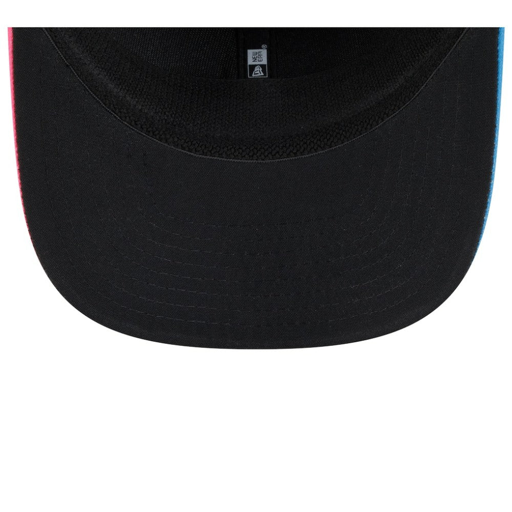 Miami Marlins 2025 City Connect 9SEVENTY Adjustable Hat - Black/Pink | New Era