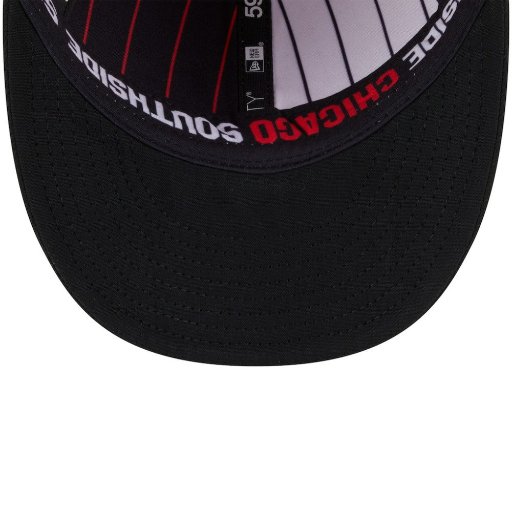 Chicago White Sox 2025 City Connect Low Profile 59FIFTY Fitted Hat - Red/Black | New Era