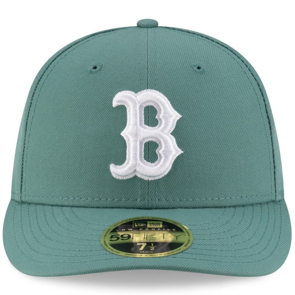 Boston Red Sox 2025 City Connect Low Profile 59FIFTY Fitted Hat - Green | New Era