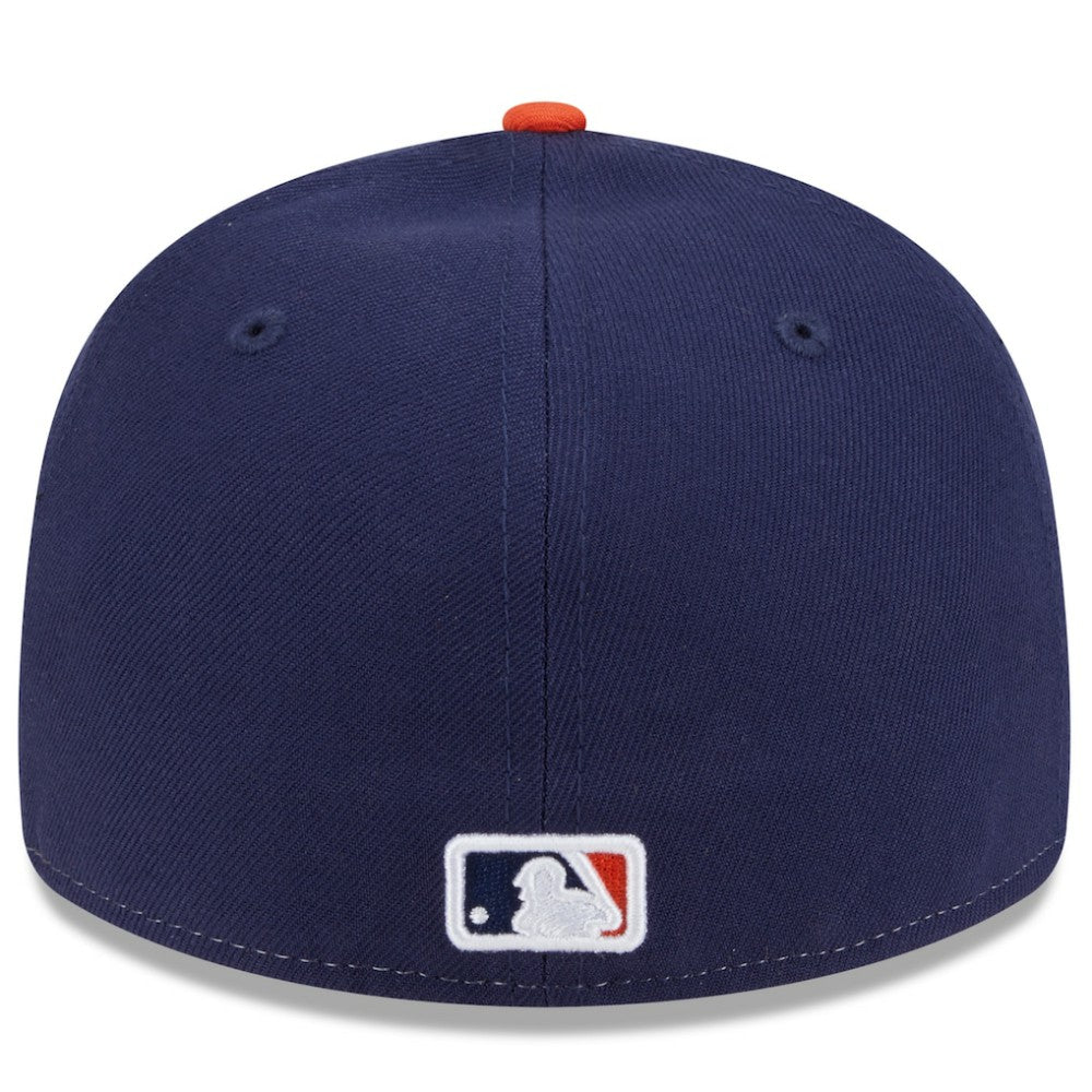 Houston Astros 2025 City Connect Low Profile 59FIFTY Fitted Hat - White/Navy | New Era