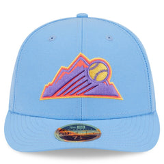 Colorado Rockies 2025 City Connect Low Profile 59FIFTY Fitted Hat - Light Blue | New Era