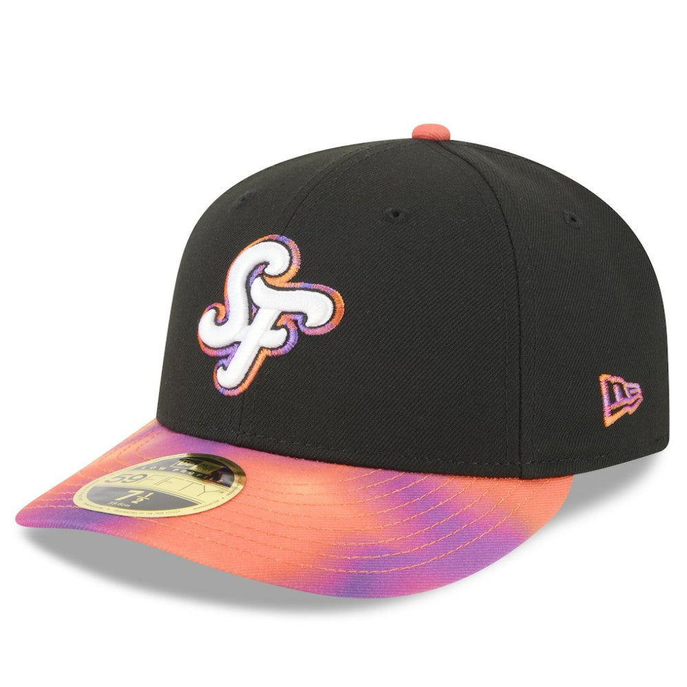 San Francisco Giants 2025 City Connect Low Profile 59FIFTY Fitted Hat - Black/Orange | New Era