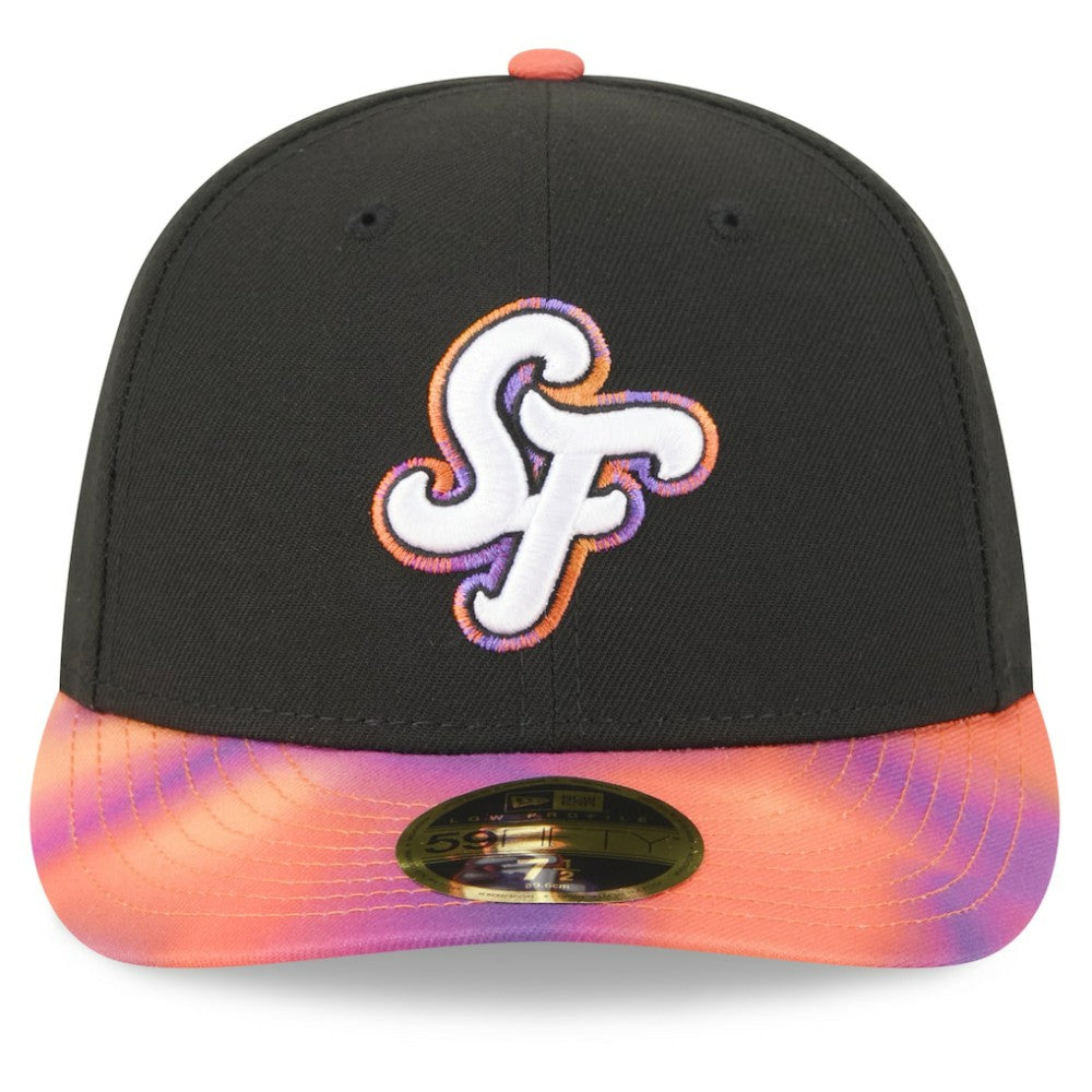 San Francisco Giants 2025 City Connect Low Profile 59FIFTY Fitted Hat - Black/Orange | New Era