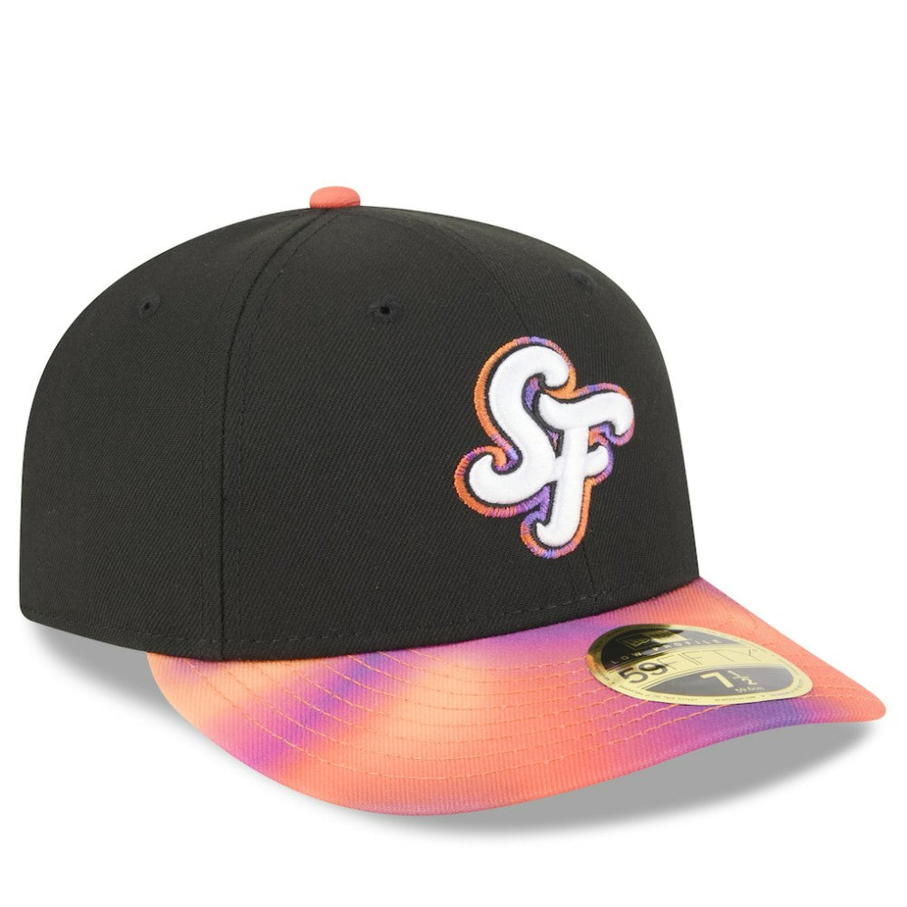San Francisco Giants 2025 City Connect Low Profile 59FIFTY Fitted Hat - Black/Orange | New Era