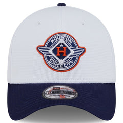 Houston Astros 2025 City Connect Batting Practice 39THIRTY Flex Hat - White/Navy | New Era
