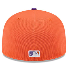 San Francisco Giants 2025 City Connect Batting Practice 59FIFTY Fitted Hat - Orange/Purple | New Era