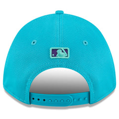 Arizona Diamondbacks 2025 City Connect Batting Practice M-Crown 9FORTY Adjustable Hat - Teal/Purple | New Era
