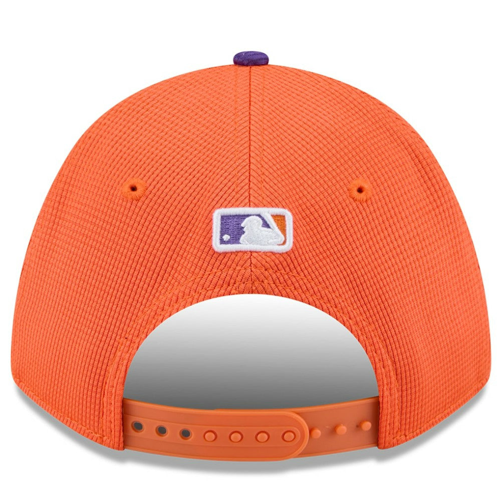 San Francisco Giants 2025 City Connect Batting Practice 9FORTY Adjustable Hat - Orange/Purple | New Era