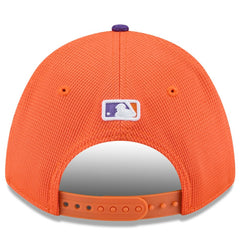 San Francisco Giants 2025 City Connect Batting Practice 9FORTY Adjustable Hat - Orange/Purple | New Era