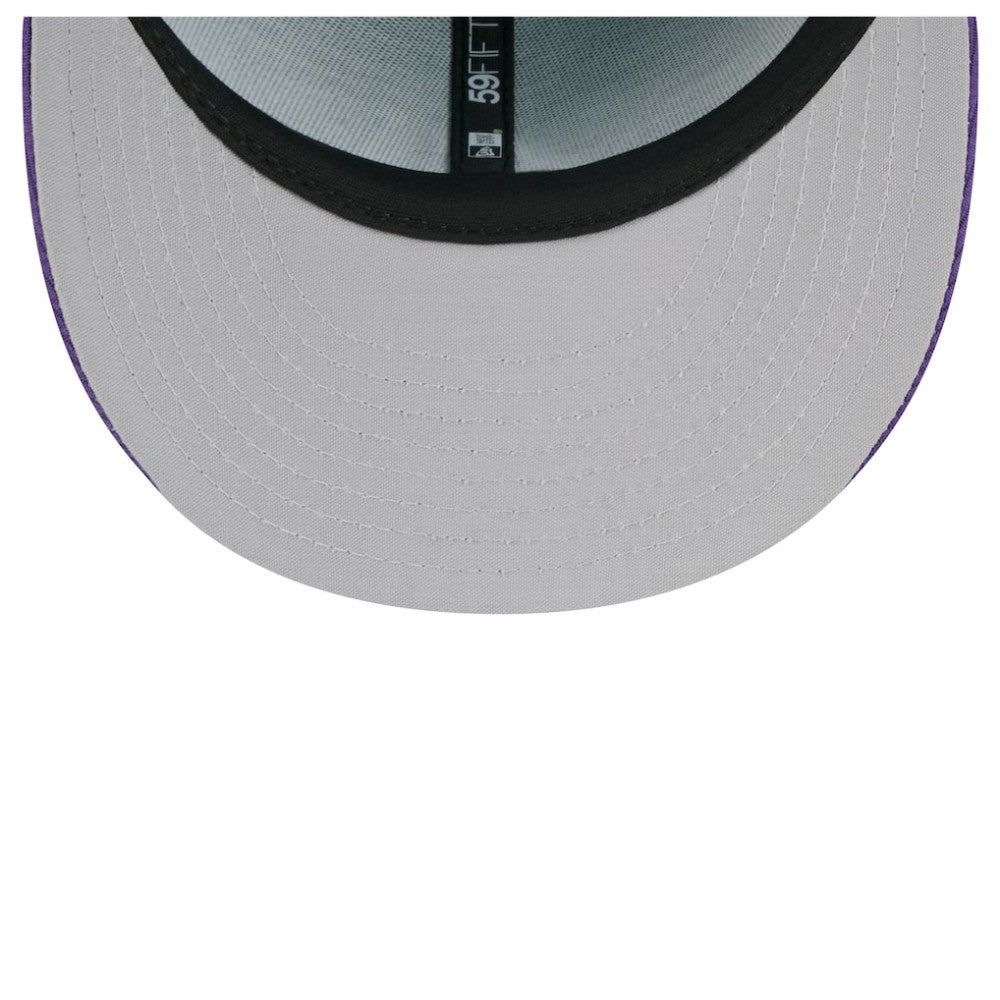 Arizona Diamondbacks 2025 City Connect Low Profile 59FIFTY Fitted Hat - Teal/Purple | New Era