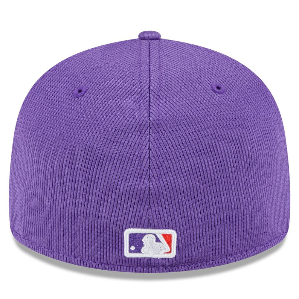 Colorado Rockies 2025 City Connect Batting Practice Low Profile 59FIFTY Fitted Hat - Purple | New Era