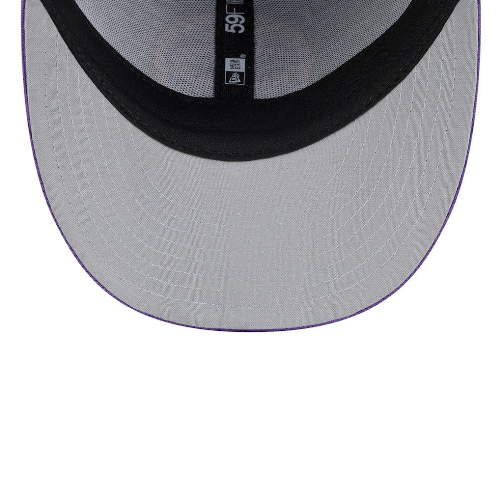 Colorado Rockies 2025 City Connect Batting Practice Low Profile 59FIFTY Fitted Hat - Purple | New Era