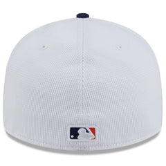 Houston Astros 2025 City Connect Batting Practice Low Profile 59FIFTY Fitted Hat - White/Navy | New Era
