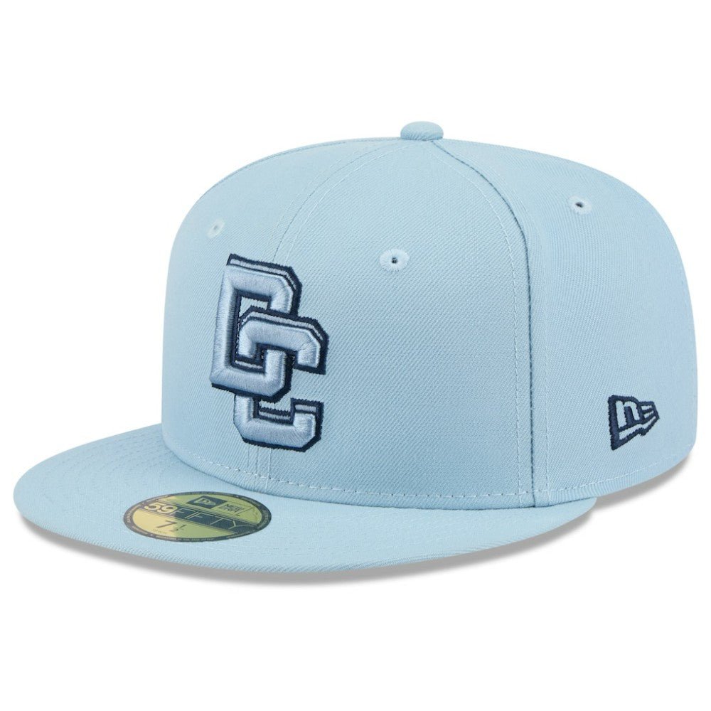 Washington Nationals 2025 City Connect Fan Pack 59FIFTY Fitted Hat - Light Blue | New Era