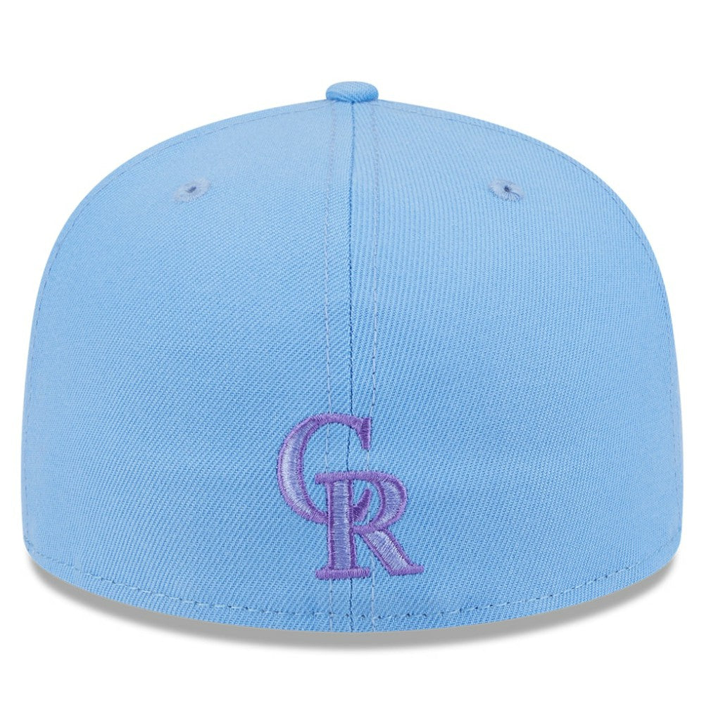 Colorado Rockies 2025 City Connect Fan Pack 59FIFTY Fitted Hat - Light Blue | New Era