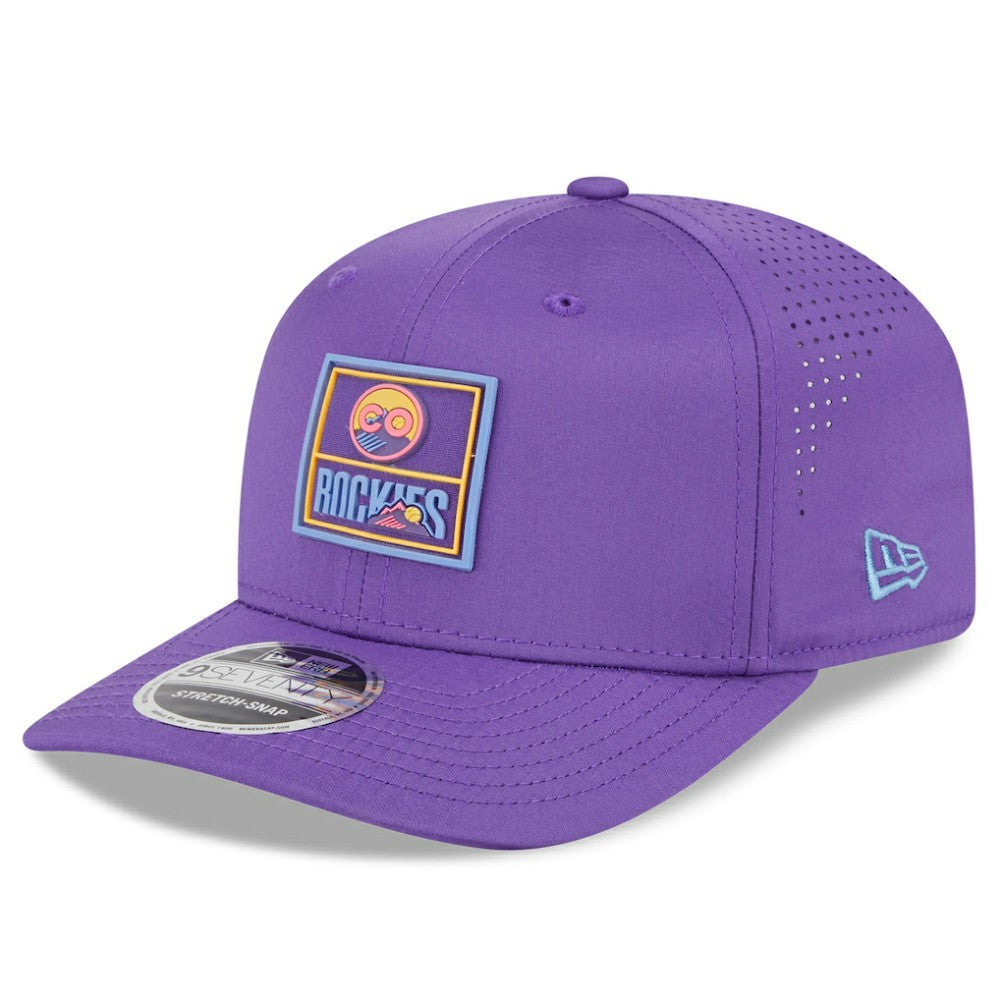 Colorado Rockies 2025 City Connect Fan Pack 9SEVENTY Adjustable Hat - Purple | New Era