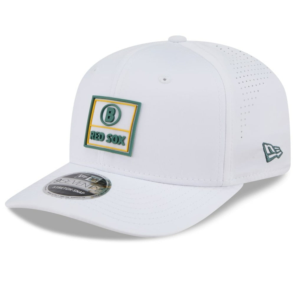 Boston Red Sox 2025 City Connect Fan Pack 9SEVENTY Adjustable Hat - White | New Era