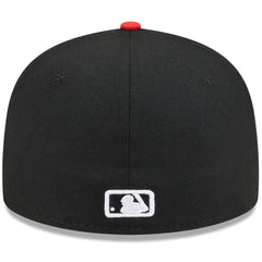 Chicago White Sox 2025 City Connect Alternate 59FIFTY Fitted Hat - Black/Red | New Era