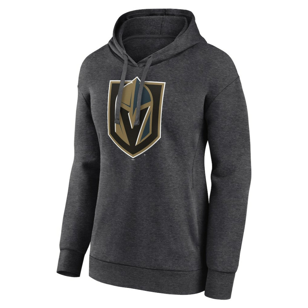 Vegas Golden Knights Women's Primary Logo Pullover Hoodie Charcoal