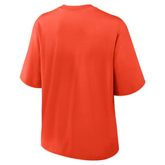Cincinnati Bengals Women's Glory Arch Boxy T-Shirt - Orange | Nike outlet