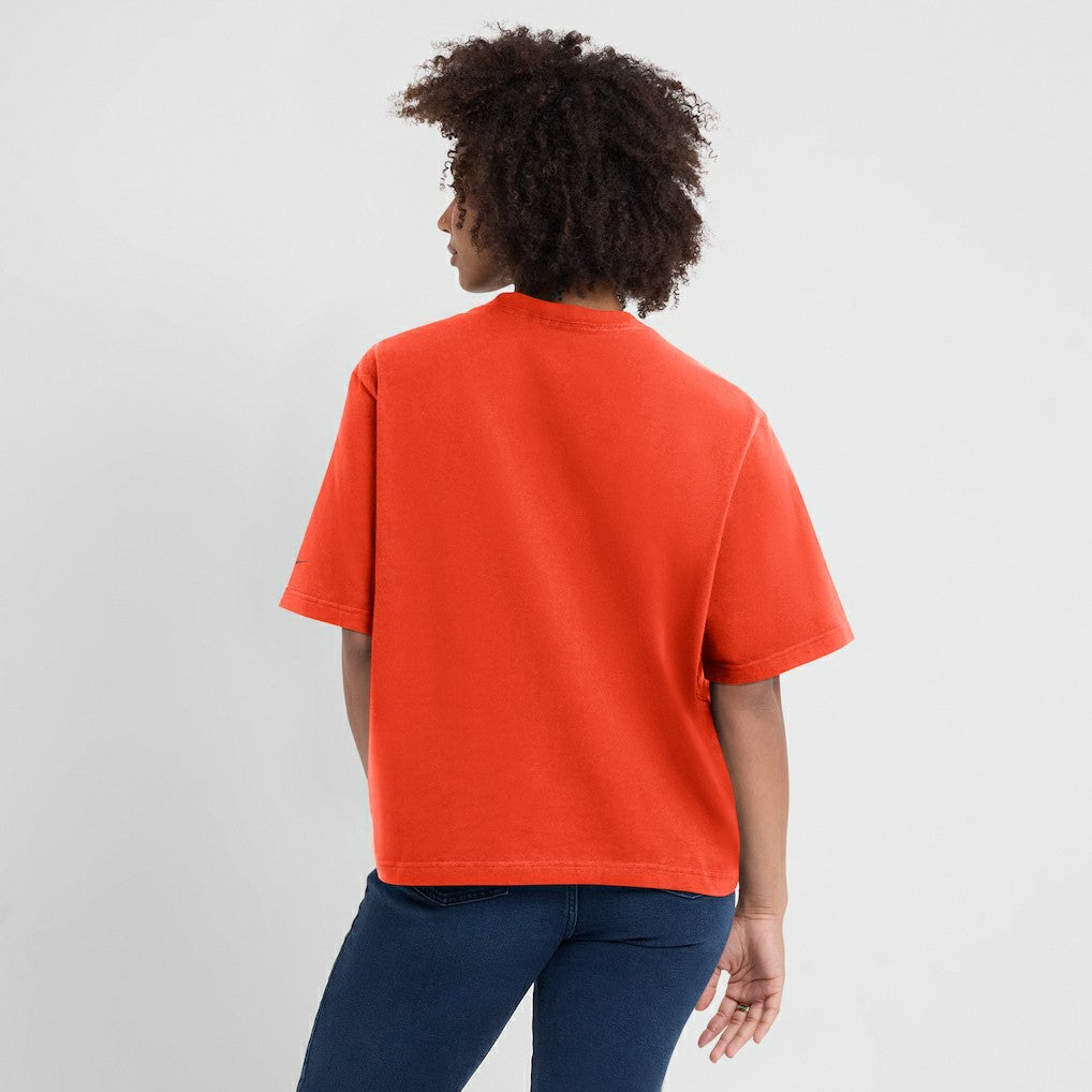 Cincinnati Bengals Women's Glory Arch Boxy T-Shirt - Orange | Nike outlet