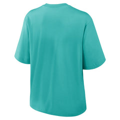 Miami Dolphins Women's Glory Arch Boxy T-Shirt - Aqua | Nike cheap