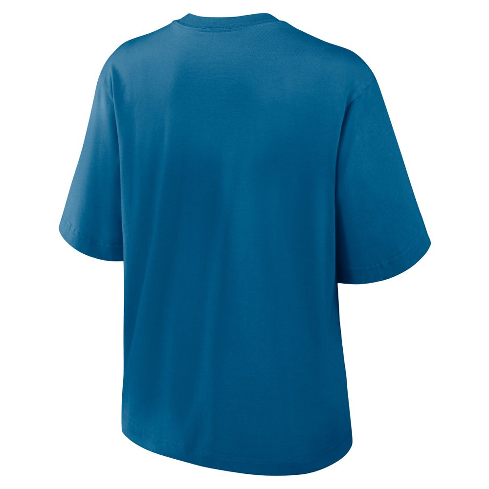 Tennessee Titans Women's Glory Arch Boxy T-Shirt - Blue | Nike online